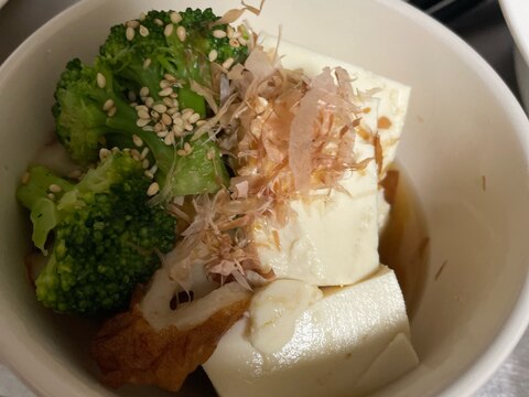 【今夜のおかず】豆腐ちくわブロッコリー時短レシピ